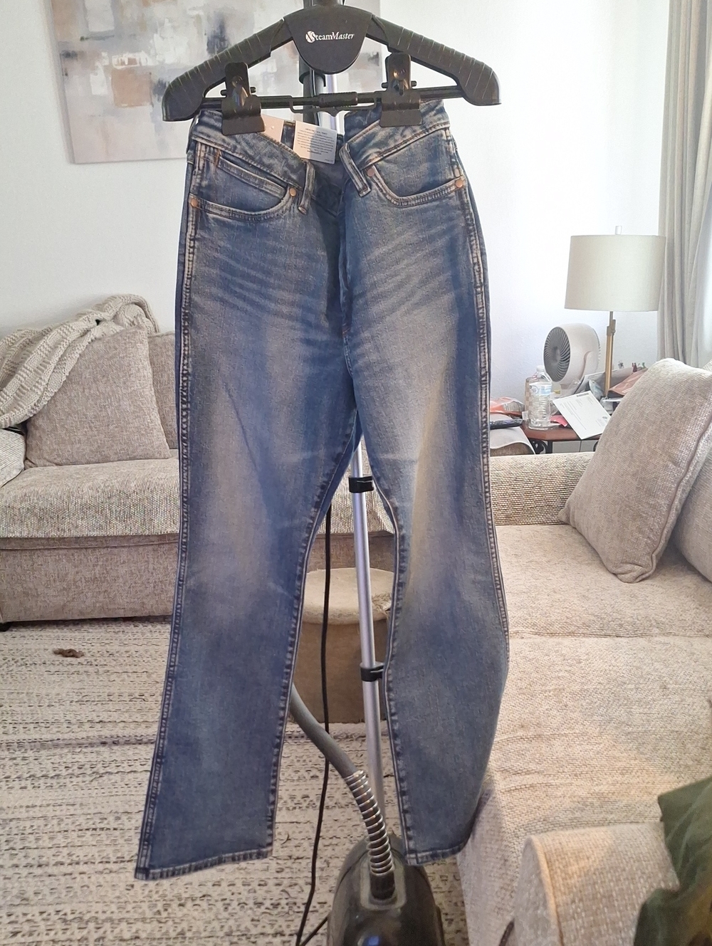 Wrangler Light Blue Straight Jeans